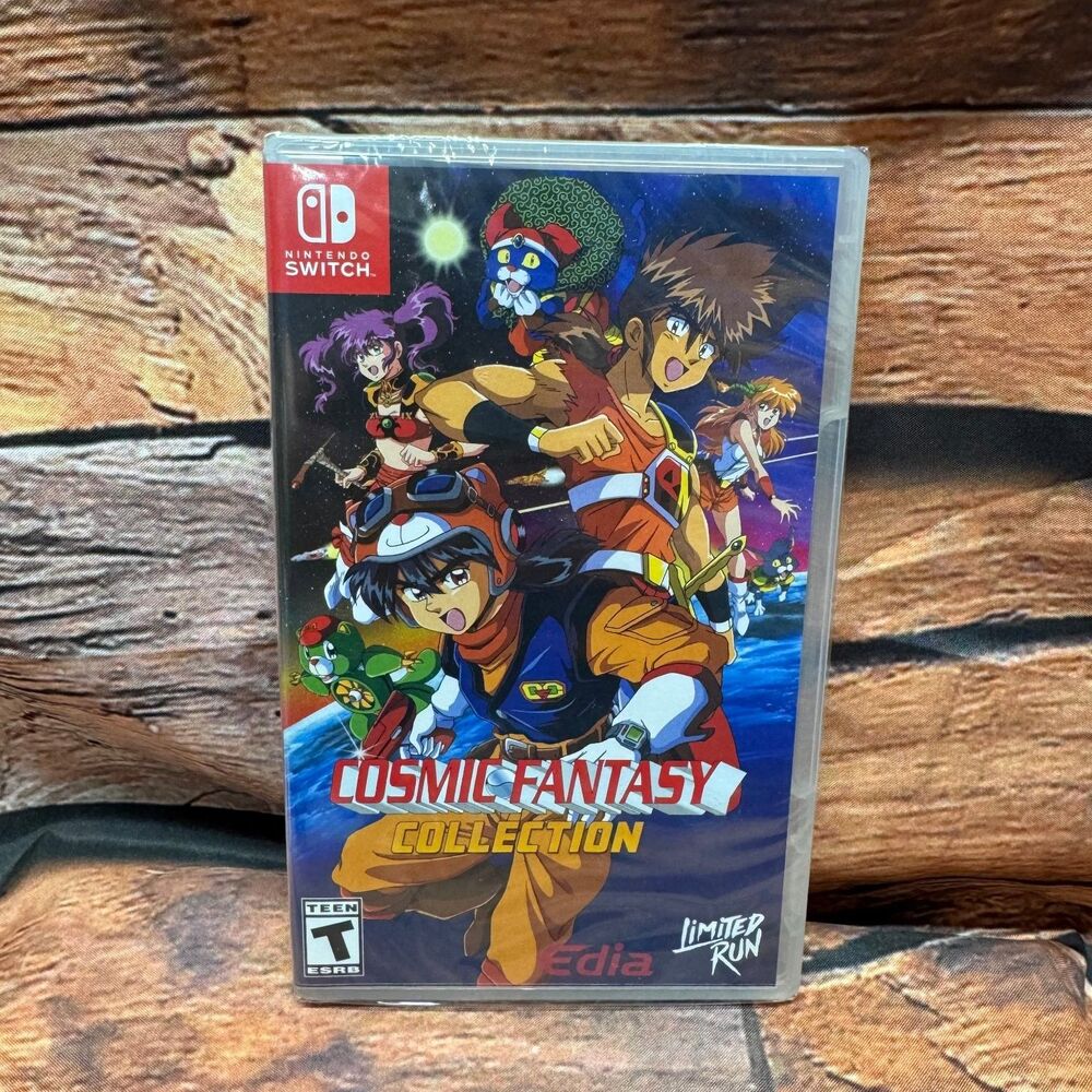 Cosmic Fantasy Collection Nintendo Switch Limited Run Games LRG #219 Brand New